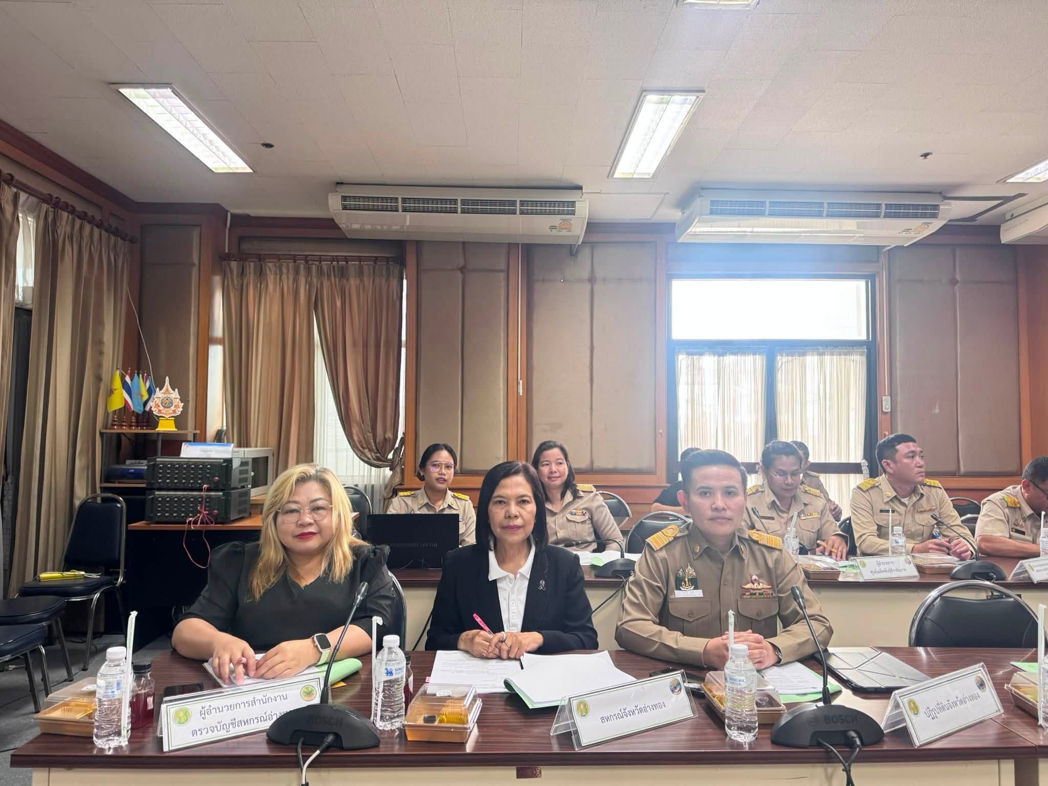 title - ส.ป.ก.อ่างทอง เข้าร่วมประชุมคณะอนุกรรมการพัฒนาการเกษตรและสหกรณ์ระดับจังหวัดอ่างทอง ครั้งที่ 2/2569 ประจำปีงบประมาณ 2569